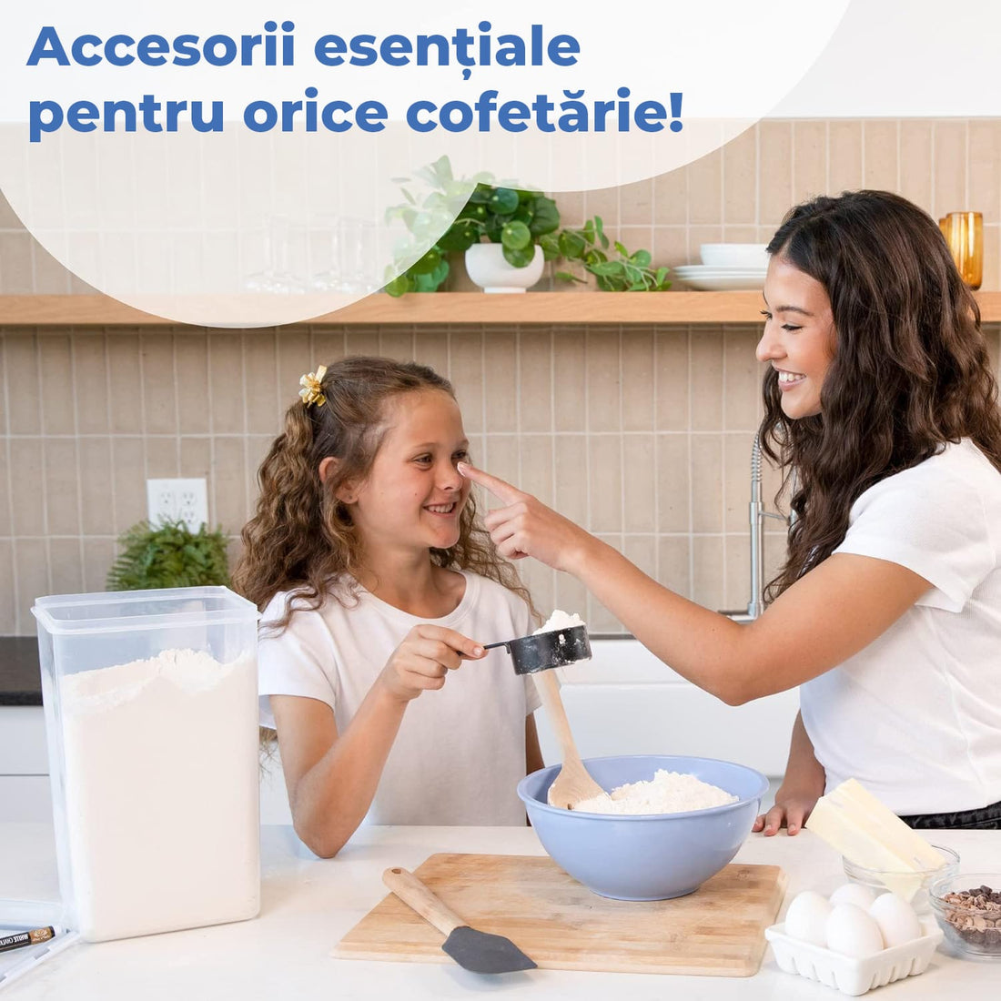 Set 4 recipiente extra mari pentru alimente, 6.5L, închidere ermetică, fără BPA, etichete reutilizabile, transparent