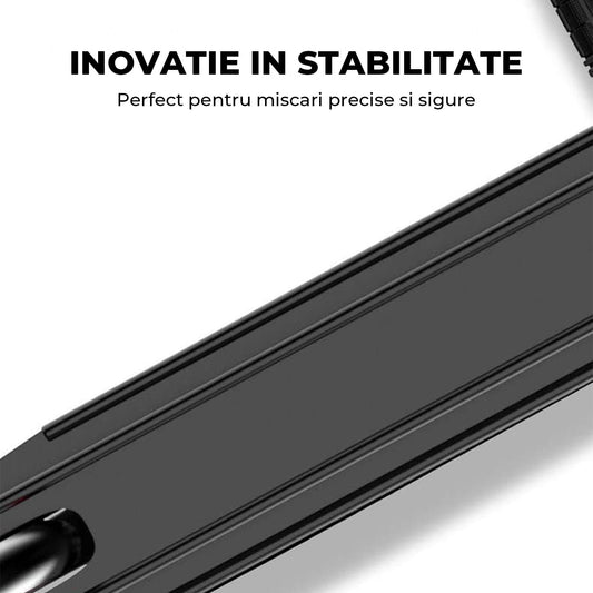 Troținetă Sport Elindor®, Rotire 360°, Roți Aluminiu, Portocaliu