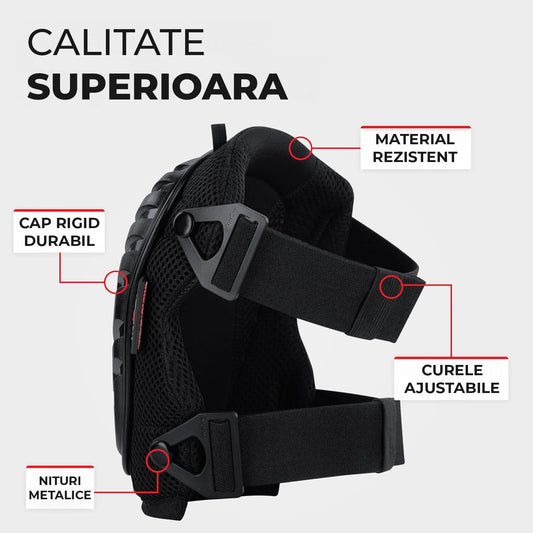 Set 2 Genunchiere Profesionale Elindor®, Confortabile, Captuseala cu Spuma si Gel, Capac Antiderapant TPU, Curele Reglabile cu Velcro, Protectie Munca, Gradinarit si Montaj, Negru