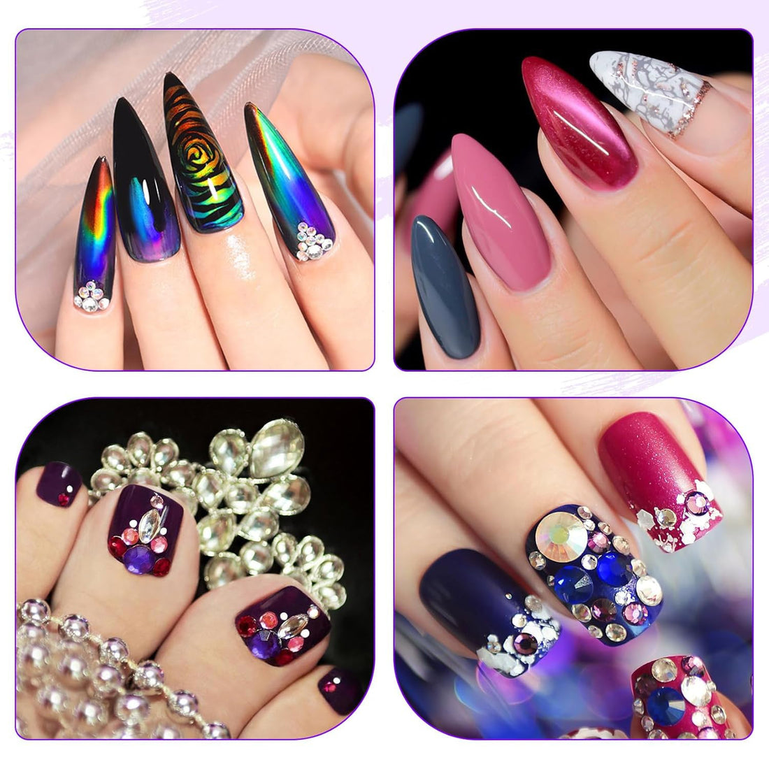 Lampa Profesionala Elindor® pentru Uscare Unghii, cu LED UV Reglabil, Clema, USB, Ajustabila, 37 cm ,Negru