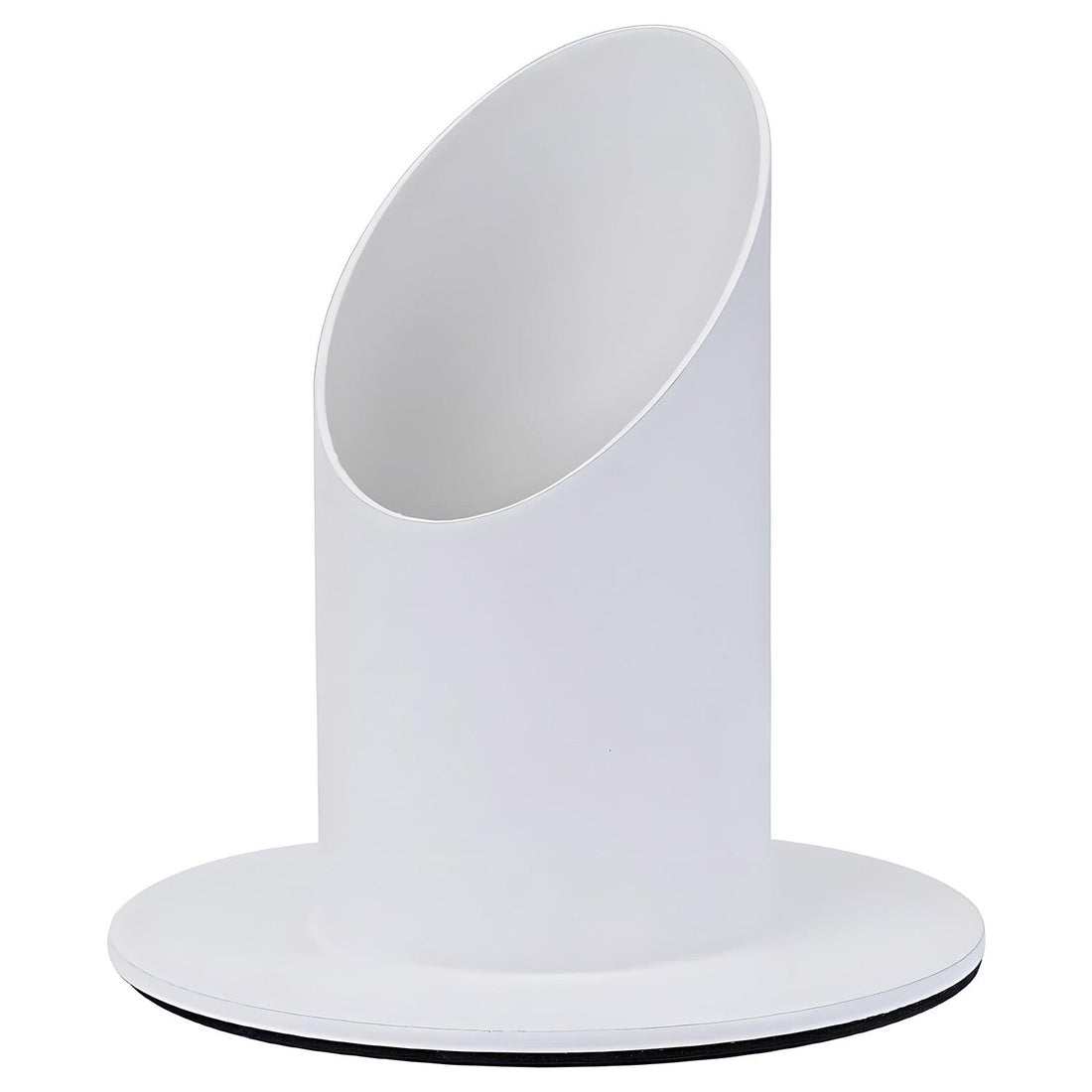 Suport Metalic pentru Lumanare Elindor®, Stil Minimalist, Ideal pentru Evenimente si Ambient, Material Durabil, Set de Spatiu pentru Decor, Suport Lumanare Elegant de Masa pentru Botez, Cununie, Aranjamente, Alb