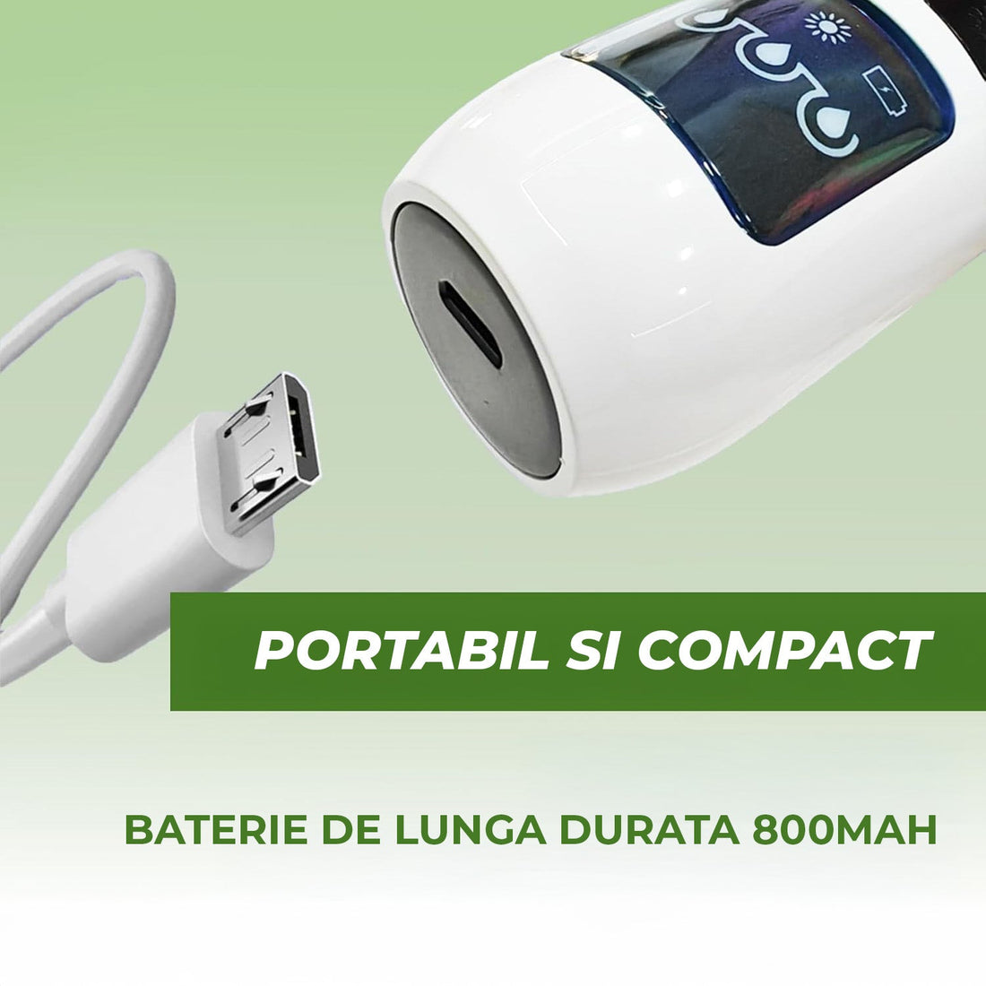 Aparat pentru Puncte Negre Elindor® Aspirator Reglabil, 4 Capete Incluse, 3 Trepte de Viteza, Ingrijirea Tenului, Alb