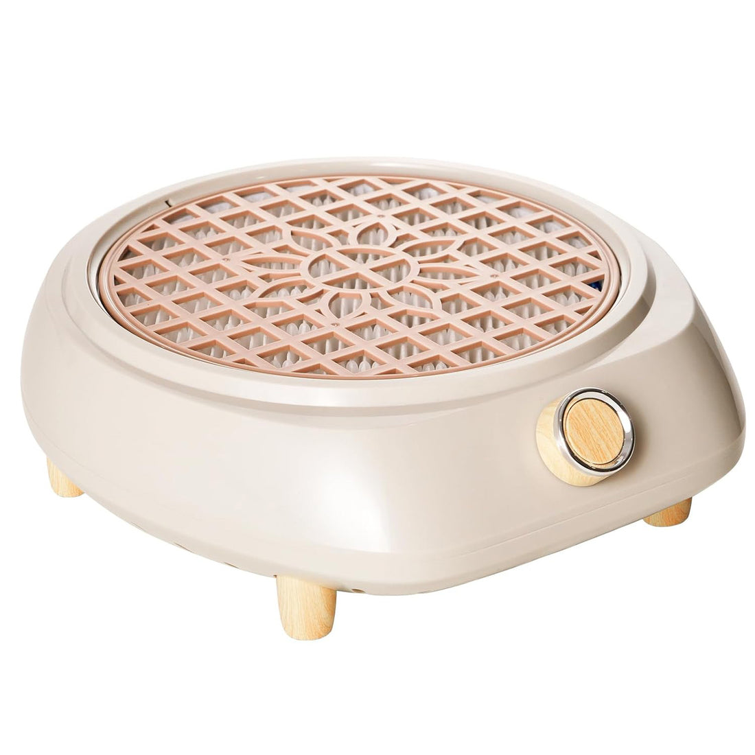 Aspirator Praf Unghii Elindor®, Colector Profesional Manichiura si Pedichiura, Aparat cu Ventilator Puternic si Filtru Lavabil, Viteza Reglabila, Design Compact si Portabil, 23x22x7 cm, Ideal pentru Acasa sau Salon, Roz