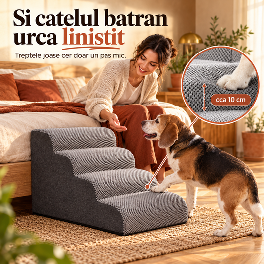 Trepte mici pentru picioare scurte