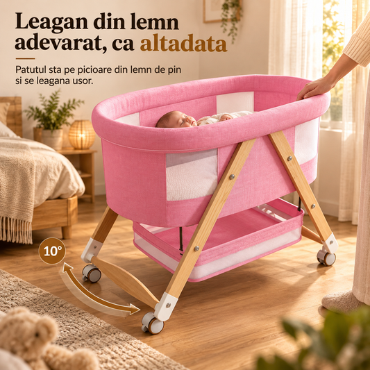 Leagăn din lemn de pin