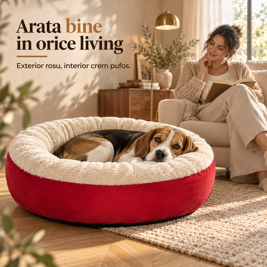 Roșu în living