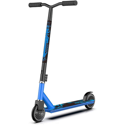 Troținetă Sport Elindor®, Rotire 360°, Roți Aluminiu, Albastru