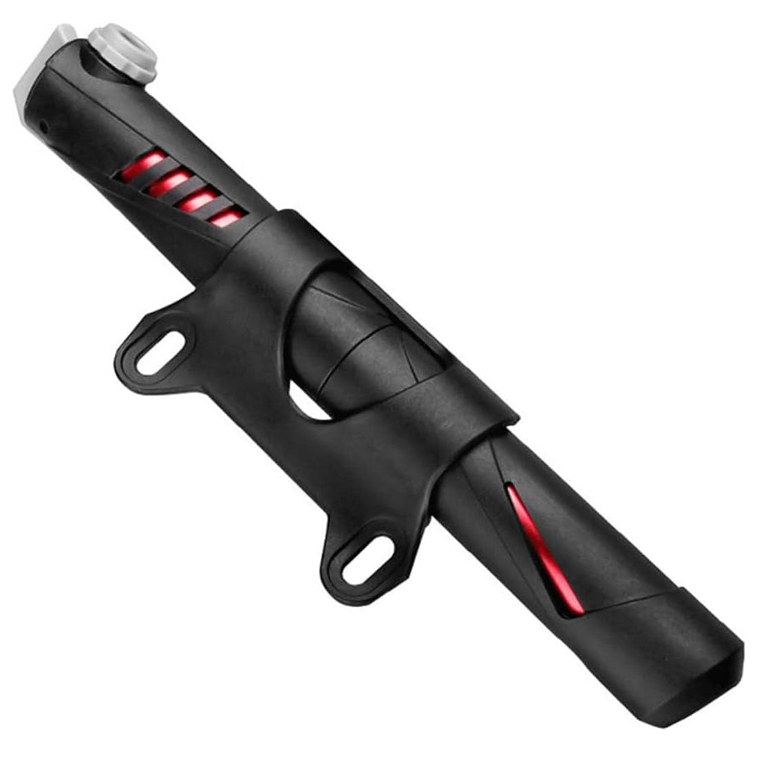 Pompă Portabilă Bicicletă Elindor® 120 PSI, Neagră