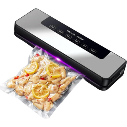 Aparat de Vidat Alimente Elindor®, 10 Pungi Incluse, Design Automat, Moduri Uscat și Umed