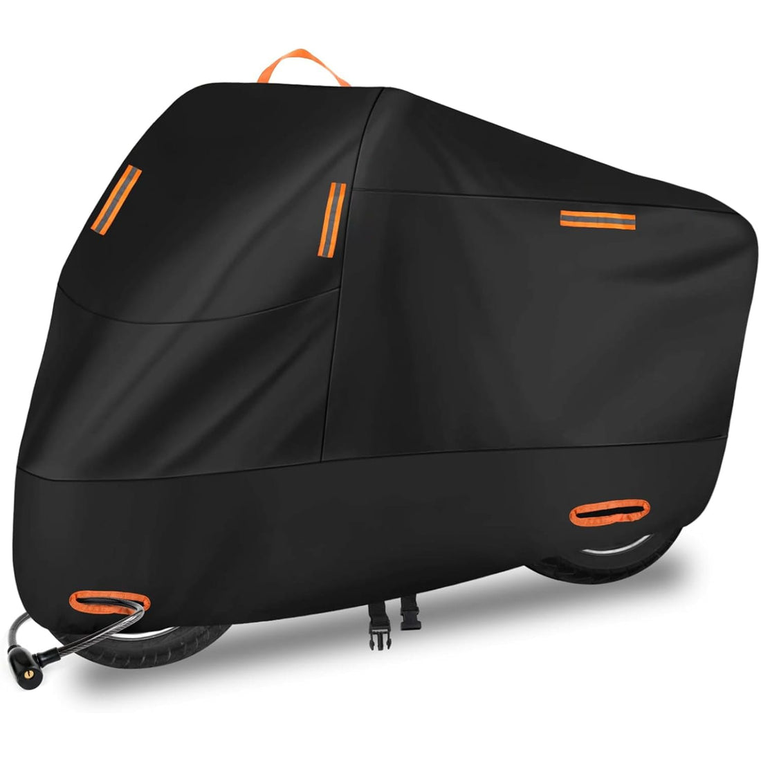 Husă Motocicletă XL Elindor®, Impermeabilă, Neagră