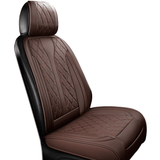 Husă scaune auto din piele PU, universale, pentru scaunele din față, antialunecare, design modern