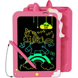 Tabletă LCD pentru Copii Elindor®, 8.5 Inch, pentru Desenat și Scris, Roz