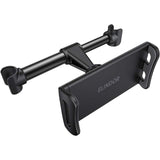 Suport Tetiera Auto Elindor® Compatibil Tablete si Telefon 4.7-10.5 Inch, Instalare fara Unelte, Reglabil si Stabil pentru Masina, Rotatie 360°, Negru