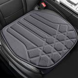 Husa Scaun Auto Premium Elindor® Universala, pentru Protectie Sezut Scaune, Ofera Protectie Pentru Bancheta Fata, Antialunecare, Piele PU, Material Respirabil, Buzunar Depozitare, Accesorii Masina Huse Interior 57x42 cm, Gri Inchis
