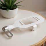 Bideu Retractabil Elindor® Ultra Subtire, pentru Toaleta cu Functie de Auto Curatare, Non Electric, Buton Control de Presiune, pentru Igiena Personala, Apa Rece, Kit Accesorii WC, Sistem Bidet pentru Colac si Capac de Toalete, Set pentru Baie, Alb