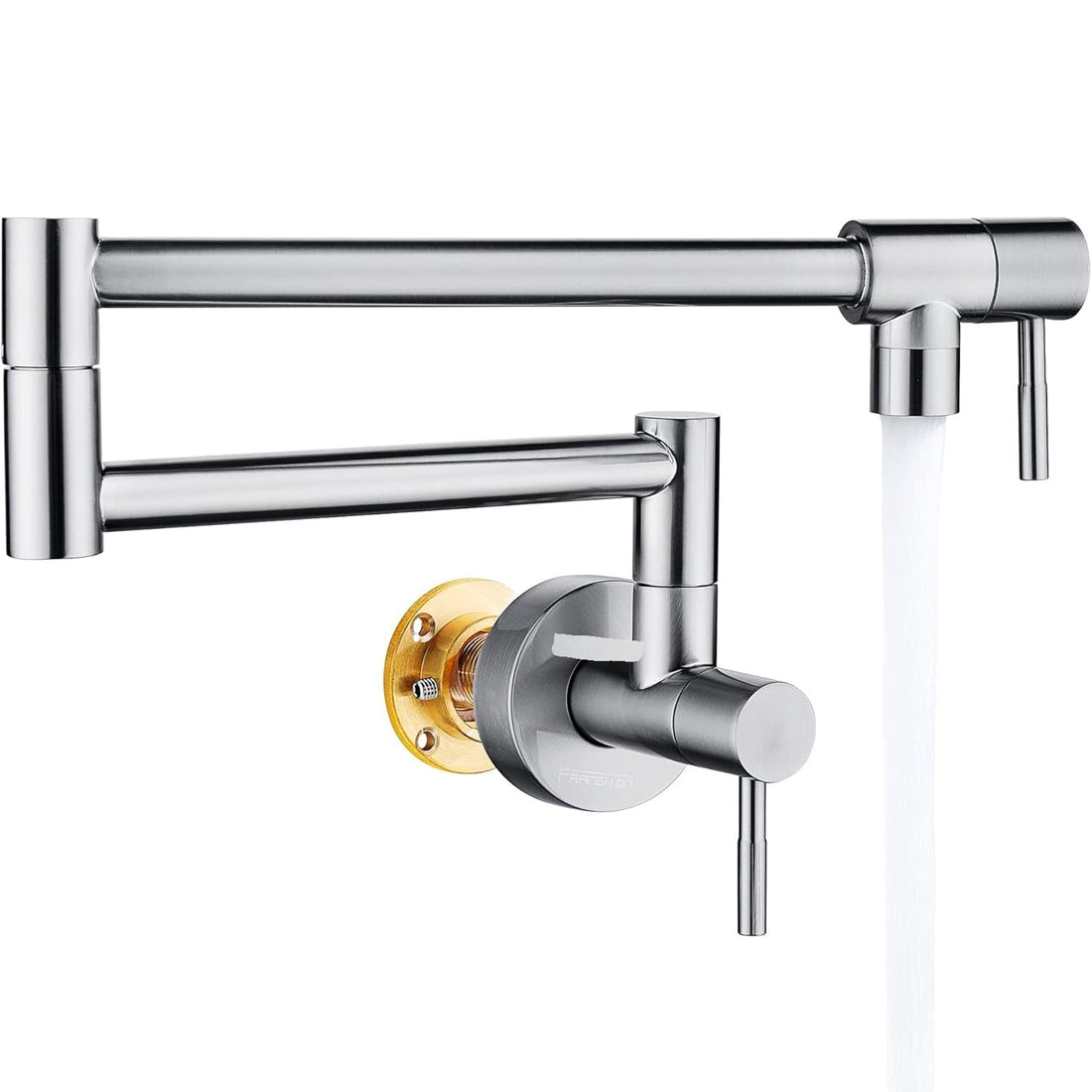 Baterie Bucatarie Elindor®,Pipa Extensibila, Design Modern, Argintiu