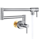 Baterie Bucatarie Elindor®,Pipa Extensibila, Design Modern, Argintiu