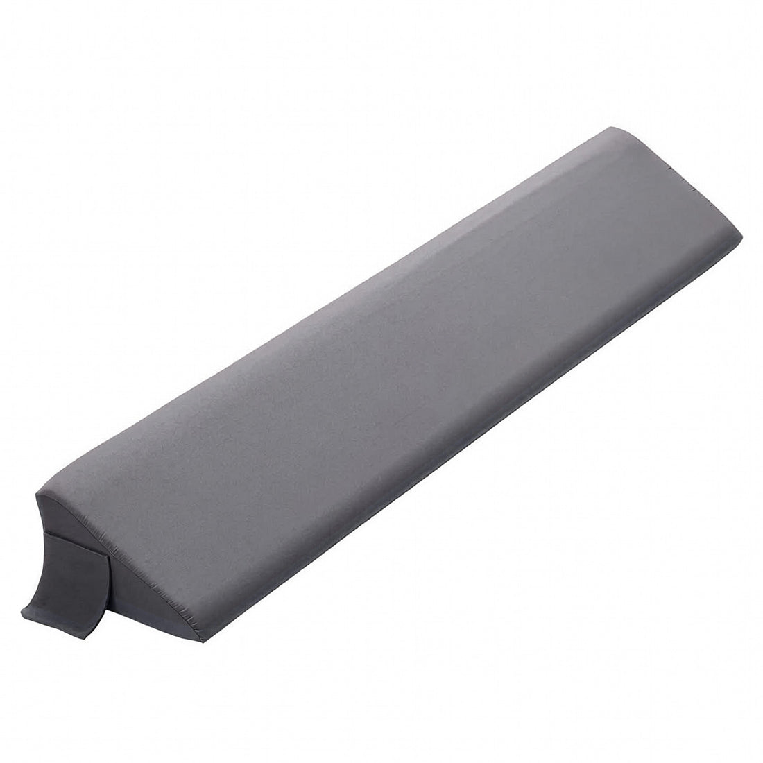 Perna Ortopedica Triunghiulara Elindor® pentru Pat, Perna din Spuma Densa, Suport Spate, Cap, Post-Operator, Anti-Reflux, Antisforait, Antirid, Husa Detasabila cu Fermoar, 193 x 25 x 15 cm, Gri