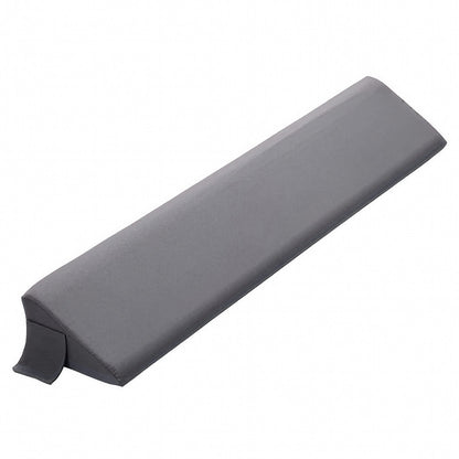 Perna Ortopedica Triunghiulara Elindor® pentru Pat, Perna din Spuma Densa, Suport Spate, Cap, Post-Operator, Anti-Reflux, Antisforait, Antirid, Husa Detasabila cu Fermoar, 193 x 25 x 15 cm, Gri