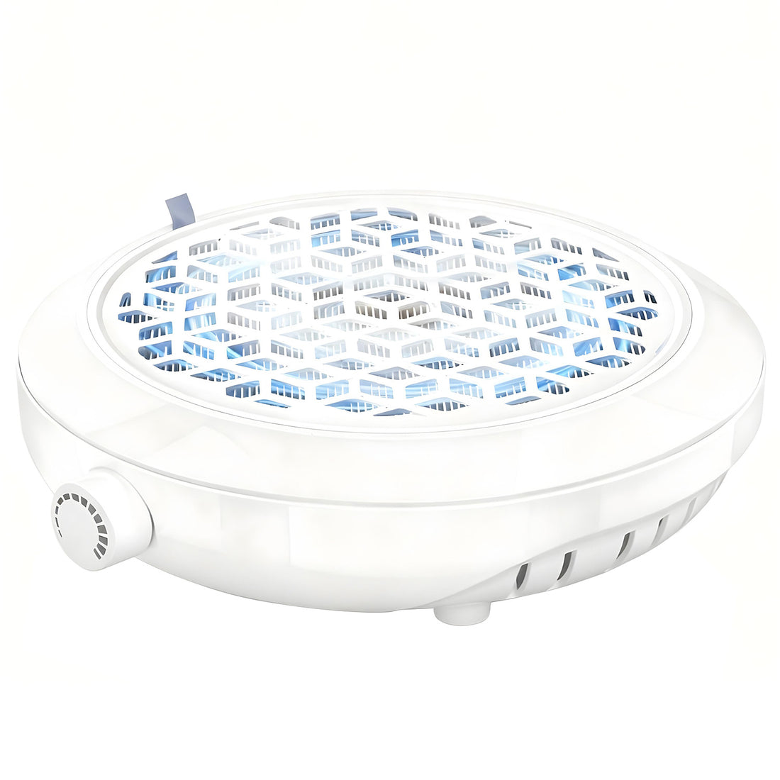 Aspirator Praf Unghii Elindor®, Colector Profesional Manichiura si Pedichiura, 8000 RPM, Aparat cu Ventilator Puternic si Filtru, 10x Viteza Reglabila, Design Compact si Portabil, 25.5x21x7 cm, Ideal pentru Salon sau Acasa, Alb