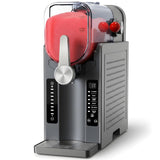 Masina Slushie Elindor® fara Gheata, 6 Programe Automate, Ecran LED, Auto Curatare, Capacitate 2 L, Otel Inoxidabil 304 + ABS, Racire Rapida 15-60 Min, Bauturi Inghetate, Smoothie, Frappe, Milkshake, 44.5 × 44 × 21 cm, Negru