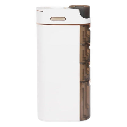 Dulap de Baie Slim Elindor® cu 4 Sertare si Spatiu Depozitare Superior Detasabil, Ideal pentru Baie, Bucatarie, Birou, Living, Spalatorii, Scoala, Organizator Multifunctional, 88.5 x 41 x 17 cm, Alb