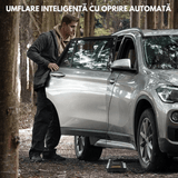 Compresor Auto Portabil 12V DC, Manometru Digital, 100 PSI, 6.9 Bari, cu Lumina LED de Urgență – Ideal pentru Auto, Biciclete, Moto, Saltele și Baloane