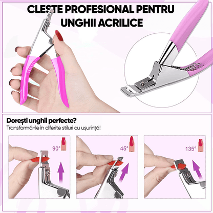 Freza Unghii Profesionala Elindor® cu Fir pentru Manichiura si Pedichiura, 20000 RPM, 6 Capete Pila, 36 Benzi Slefuire, Portabila, Gri