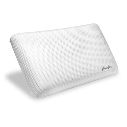 Pernă Ortopedică Memory Foam, Suport Gât și Cervical, Husa Detasabilă, Design Ventilat, 60x40x12 cm, Alb