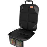 Husă Auto Full ISOFIX, Impermeabilă, cu 2 Buzunare din Plasă, Universală, Neagră