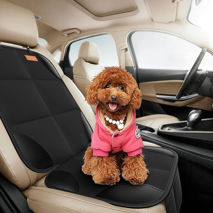 Husă Auto Full ISOFIX, Impermeabilă, cu 2 Buzunare din Plasă, Universală, Neagră