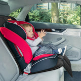 Husă Auto Full ISOFIX, Impermeabilă, cu 2 Buzunare din Plasă, Universală, Neagră