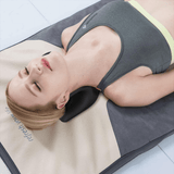 Perna Relaxantă pentru Gât și Umeri, Reglabilă cu Pernă de Aer, Masaj și Tracțiune Cervicală, Neagră