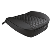 Husă Auto Universală 54 x 53 cm, Anti-Alunecare, Piele PU Matlasată, Design Elegant cu Buzunar de Depozitare, Negru