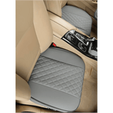 Husă Auto Universală 51 x 52 cm, Anti-Alunecare, Piele PU Matlasată, Design Elegant cu Buzunar de Depozitare, Gri