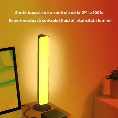 Bare LED RGB Elindor® Ambientale, Telecomandă, Multicolore