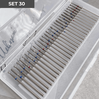 Set 30 capete freză Elindor, universale