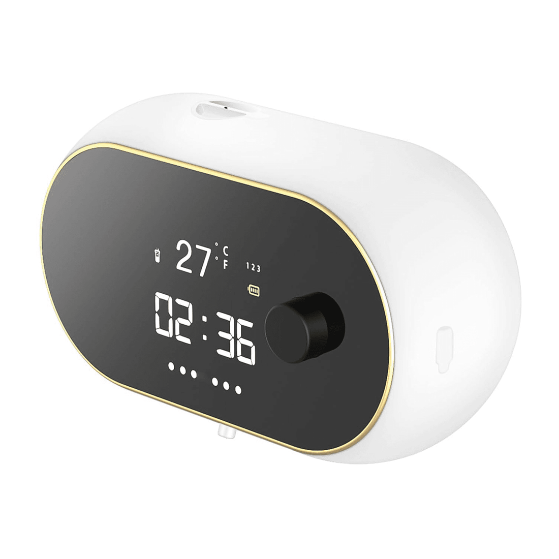 Dozator Săpun Lichid cu Spumă, Senzor Mișcare, Fără Atingere, 500 ml, Prindere pe Perete, Alb