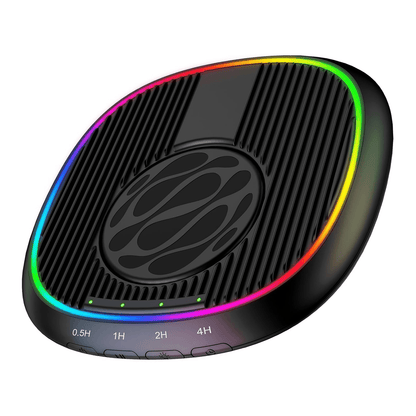 Mouse Jiggler Ultra Slim, Silentios, Timer Reglabil, Buton ON-OFF, Nedetectabil, Iluminare Ambientală, Negru