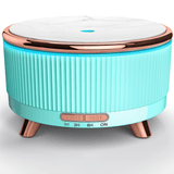 Difuzor de Ulei Esențial și Umidificator de Aer, 500 ml, 7 Culori Ambientale, Textură de Marmură, Indigo