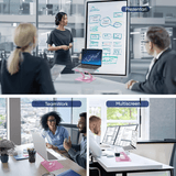 Suport Laptop Ergonomic, Portabil, Reglabil, 360°, Roz