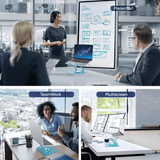 Suport Laptop Ergonomic, Portabil, Reglabil, 360°, Turcoaz