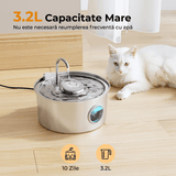 Dispenser apă automat, Inox 304, 3.2L, Argintiu