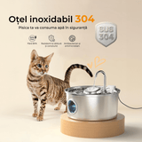 Dispenser apă automat, Inox 304, 3.2L, Argintiu