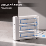 Filtru Apă Potabilă Sub Chiuvetă GX99 UF Compact, 0.01 Microni, 4.5 l/min, 4 Trepte, Baterie Inclusă, Alb