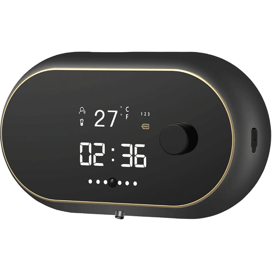 Dozator Săpun Lichid cu Spumă, Senzor Mișcare, Fără Atingere, 445 ml, Prindere pe Perete, Negru