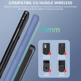 Încărcător Wireless Fast Charger 3 în 1, Universal, 10W, Negru