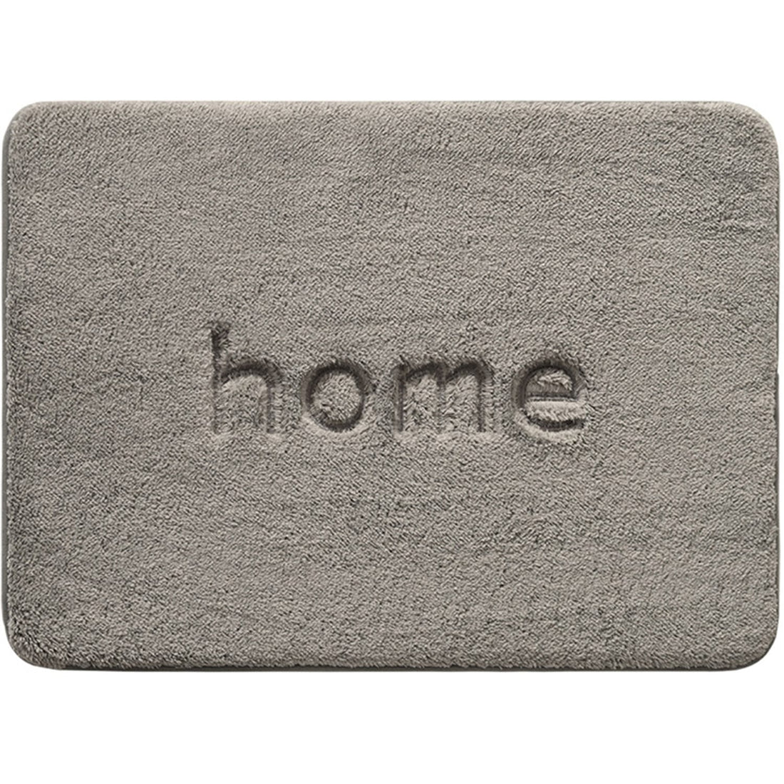 Covor Baie HOME, Spumă cu Memorie, Absorbant, Antiderapant, 50×80 cm, Alb
