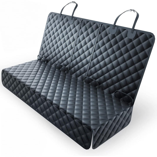 Husă auto universală pentru animale, impermeabilă, antialunecare, 133 cm, neagră