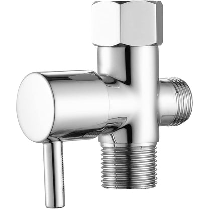 Supapă pentru Bideu cu Închidere, Adaptor T pentru Bidet 1/2” și Adaptor Extra 3/8